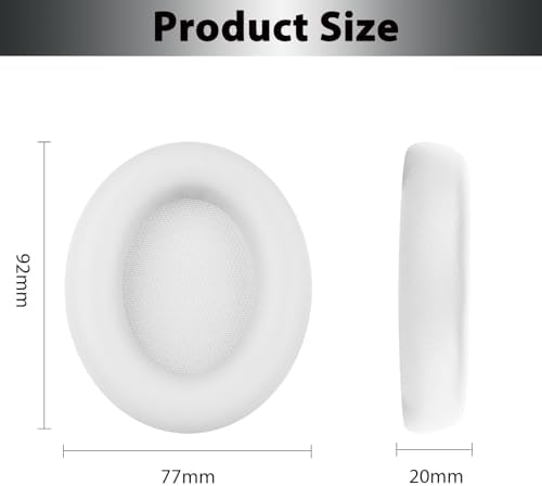 Elevate Your Beats Studio Pro Wireless Headphones with Premium Cooling Gel Replacement Earpads – Soft Protein Leather & Adaptive High-Density Memory Foam for Unmatched Comfort and Sound Isolation – Innovative Design in Sleek Black for Extended Wear Performance