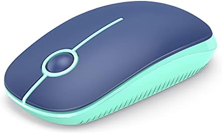 Sleek Vssoplor Wireless Mouse – Ultra-Slim Silent Optical Companion for Laptops & PCs | 2.4 GHz Nano Receiver, Perfect for Quiet Workspaces & Travel | Enhanced Compatibility for Windows, Mac & Linux