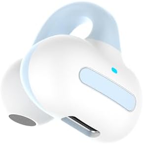 Revolutionary Bone Conduction Wireless Bluetooth Earbuds – Lightweight Open Ear Headphones for Unmatched Comfort and Awareness | Sweat-Resistant Design with Bluetooth 5.0 for Rapid Connectivity | Perfect for Fitness Enthusiasts and Multitaskers Seeking Freedom in Audio Experience