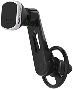 Scosche Magic Mount Select Dual Pack – Premium Magnetic Car Phone Holder for i Phone & Android – Secure 360° Adjustable Mount for Hands-Free Driving – Ideal for Dash & Window Use – Durable Design for Enhanced Compatibility & Safety