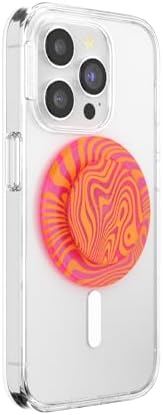 Mag Safe-Ready Tidepool Lava Pop Socket Phone Grip & Stand – Magnetic Hold for Effortless Wireless Charging, Hands-Free Viewing, and Stylish Functionality – Transform Your Mobile Experience with Enhanced Compatibility and Unique Design