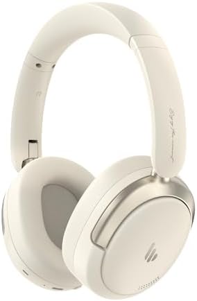 Atom Max Hybrid Active Noise Cancelling Over-Ear Headphones – Ultimate Comfort and Superior Hi-Res Audio Experience with 45-Hour Battery Life, Quick Recharge, Customizable Sound Profiles via Intuitive App, Lightweight Foldable Design, Luxurious Earpads in Elegant Black – Perfect for Travel, Work, or Home Listening