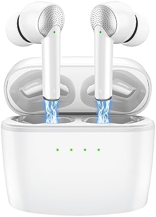 Premium Wireless Earbuds with Bluetooth 5.3 Technology – Deep Bass Stereo Sound, IPX7 Waterproof Protection, 42-Hour Playtime, Touch Control, and Built-in Microphone for Seamless Connectivity – Perfect for Sports, Workouts, and Everyday Use – Enhanced Performance and Durability