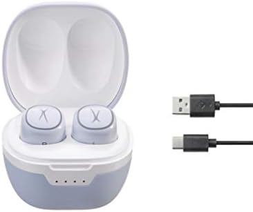 Altec Lansing Nanobuds – Stylish Purpley Pink Truly Wireless Earbuds with IPX7 Waterproofing, Touch Controls, and Portable Charging Case for Enhanced Audio on the Go – Perfect for Travel, Sports, and Daily Commutes