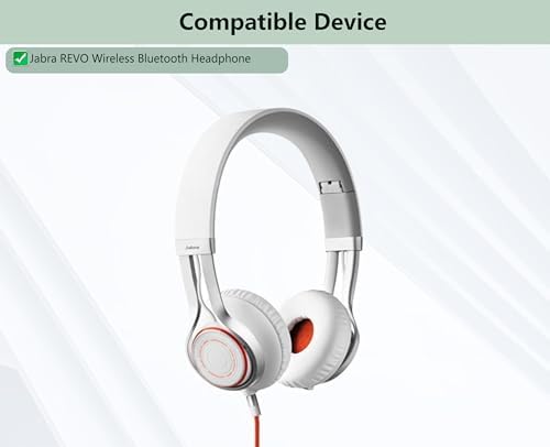 Revolutionize Your Audio Experience with Premium Memory Foam & Protein Leather Earpads for Jabra REVO Wireless Headphones – Superior Replacement Cushions for Unmatched Comfort and Sound Enhancement