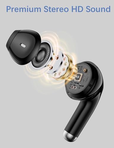Revolutionize Your Workout with Premium Bluetooth Earbuds for Active Women – Ultra-Lightweight Sports Earphones Featuring Advanced Noise Cancelling, Bluetooth 5.3, and Enhanced Compatibility with i Phone 15/16 Pro Max, Google Pixel, and Samsung Galaxy S24/S25 – Experience Unrivaled Sound Quality, Sweat Resistance, and Ultimate Comfort for Every Adventure and Fitness Journey