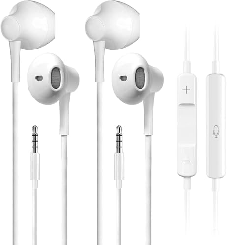 Elevate Your Audio Experience with Premium USB C Earbuds – Ultimate Noise Cancelling Wired Headphones for i Phone 15 and Galaxy Devices, Featuring Built-In Mic & Remote Control for Effortless Calls and Music Management, Exceptional Comfort and Clarity for All-Day Listening – Perfect for Commuters and Audiophiles Alike