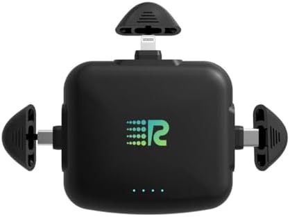 Universal COMET 3200 m Ah Portable Power Bank – Fast Charging 2.1 A, Multi-Device Compatibility for i Phone 16/15/14/13, Type C & Micro-USB – Pre-Charged, Charge 3 Devices Simultaneously, Compact Design for On-the-Go Power Solutions