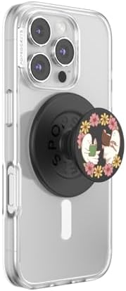 Mag Safe-Compatible Pop Socket Phone Grip & Stand – “Curled Up with a Good Book” – Secure Magnetic Hold for Hands-Free Viewing, Effortless Wireless Charging, Lightweight Portable Design, Ideal for Streaming & Reading
