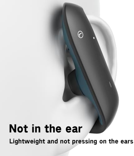 Revolutionary Open Ear Bluetooth 5.4 Sports Earbuds with Immersive Deep Bass | Lightweight and Ergonomic Wireless Headphones for Active Lifestyles | 36-Hour Extended Playtime with Clear Call Functionality | Ideal for Fitness Enthusiasts Seeking Unmatched Comfort and High-Performance Audio | Stay Aware and Engaged While Enjoying Superior Sound Quality