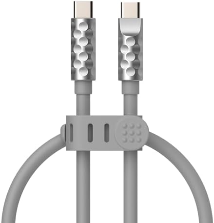 4-in-1 Universal Multi USB Charging Cable – 240W Max Fast Charger Cord with Multiple Connectors for iPhone 16/15/14/13, iPad, Samsung, MacBook, Tablets & More (Black, 6.6Ft) – Enhanced Compatibility and Speed