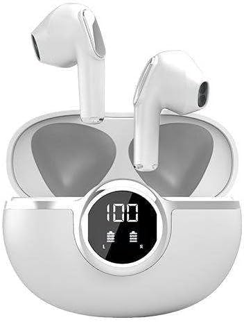 Revolutionary True Wireless Earbuds with Bluetooth V5.3 – 24-Hour Playtime, IPX5 Waterproof Protection, Touch Control for Seamless Connectivity – Perfect for Sports, Work, and Gaming – Compact & Lightweight Design for All-Day Comfort (Available in Black & White)