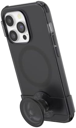 Pop Sockets i Phone 14 Pro Case with Integrated Slidable Grip & Kickstand – Pink Opalescent – Ultimate Wireless Charging Compatibility, 10 ft Drop Protection, and Easy Mag Safe Integration for Enhanced Mobile Experience
