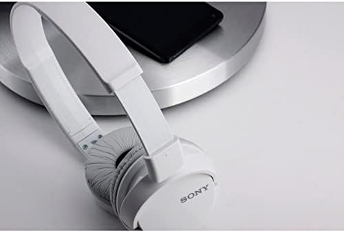Sony MDR-ZX110 AP Wired On-Ear Headphones with Integrated Mic – Lightweight Design for Unmatched Comfort and Superior Sound Quality, Perfect for Music Lovers and Professionals on the Go, Adjustable Fit with Foldable Portability for Effortless Storage and Hands-Free Calls