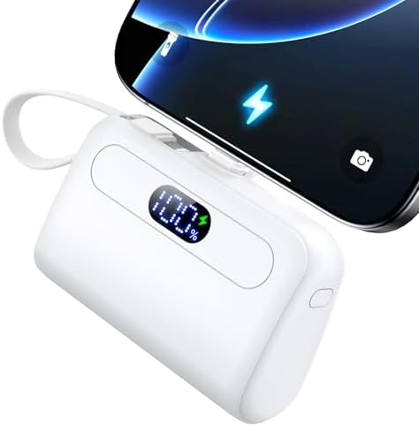 High-Capacity 12000 m Ah Mini Power Bank – Ultra-Portable Dual Device USB-C Charger for Android & i Phone 11-16 Series – Fast Charging Battery Pack for On-the-Go Power Solutions