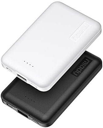 Miady Dual 5000 m Ah Mini Portable Charger – Ultimate Travel Power Bank with Fast USB-C Charging for i Phone 16/15, Galaxy S24/S22, and Android Devices – Lightweight, Compact Design for On-the-Go Convenience and Enhanced Device Compatibility
