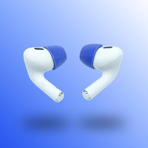Upgrade Your Listening Experience with Comply Memory Foam Earbud Tips for Apple Air Pods Pro 1 & 2 | Superior Comfort & Secure Fit | Premium Noise Isolation Design | Anti-Slip Technology | Black, Medium (3 Pairs) for Enhanced Sound Quality and Longevity