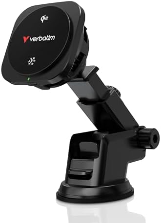 Revolutionize Your Road Trips with the Verbatim Qi2 Magnetic Wireless Car Charger – Effortless Charging, Dynamic RGB Illumination, and Universal Device Compatibility for a Seamless Drive Experience