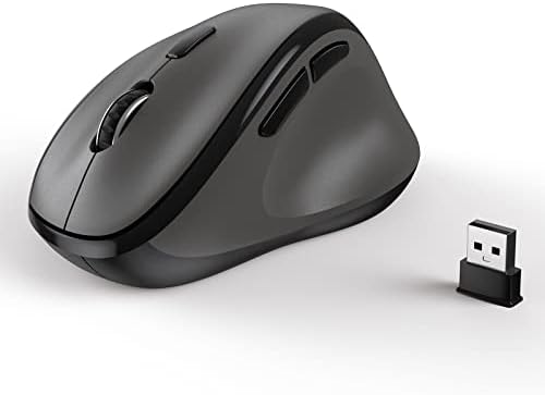 Revolutionize Your Workspace with the Green Ergonomic Wireless Mouse – Superior Vertical Design for Ultimate Comfort, Silent Clicks for Distraction-Free Focus, Long-Lasting Battery Life Powered by 1 AA Battery, Precision Control Up to 1600 DPI with USB Receiver Compatibility for PCs, Laptops, and Desktops