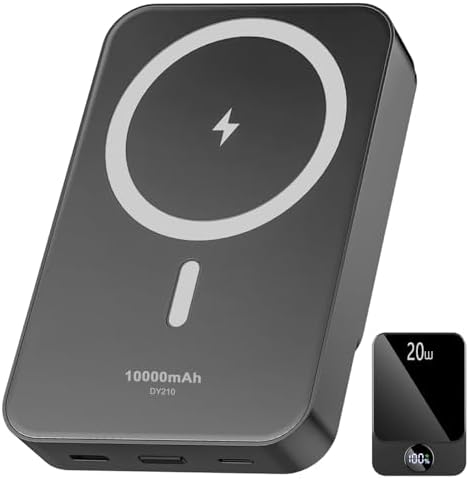 10000 m Ah Portable Power Bank with PD15 W Fast Charging – Versatile 4 Outputs & 3 Inputs, Built-in Type-C & USB-A, Ideal for i Phone 16/15 Pro/Max & Samsung S22/S21 – Ultimate Travel Companion for On-the-Go Charging Solutions