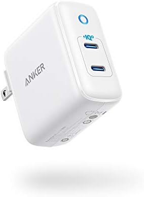 Anker Power Port III Duo 40 W USB-C Fast Charger – Dual-Port, Foldable Travel Charger with Power IQ 3.0 for i Phone 15 Series, Galaxy, Pixel, i Pad & More – Optimal Charging Speed & Enhanced Device Compatibility