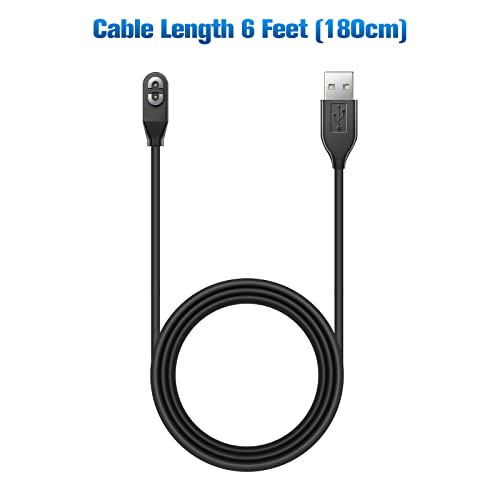 Seynli 6 ft Magnetic Charging Cable for After Shokz Headsets – Fast Charging Replacement Cable for Aeropex, Open Run, Open Run Mini, Open Run Pro, and Open Comm 2/UC – Durable and Versatile Accessory for Bone Conduction Audio Devices