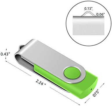 Enfain 10-Pack Red USB Flash Drives 16 GB – High-Speed USB 2.0 Memory Sticks with LED Indicator & 12 Labels for Easy Organization – Reliable & Portable Data Storage Solution for Professionals and Students