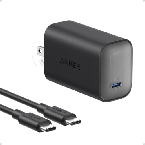 Anker Nano 100 W Ultra-Compact Type C Charger with 6 FT Cable – Fast Charging Powerhouse for i Phone & USB-C Devices, Foldable Design for Travel, Mag Safe Compatibility, and Advanced Safety Mechanisms for Optimal Efficiency