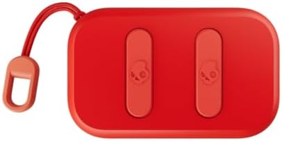 Skullcandy Dime Wireless Earbuds – Sweat-Resistant In-Ear Headphones with 12-Hour Battery Life, Built-in Microphone, and Universal Bluetooth Compatibility – Stylish Red Design for Active Lifestyles