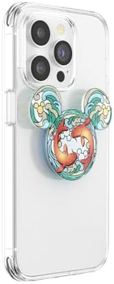 Minnie & Daisy Pop Socket Phone Grip with Versatile Kickstand – Stylish Adhesive Cell Phone Holder for One-Handed Use – Universal Compatibility with i Phone, Samsung & More – Swappable Design for Customization and Wireless Charging Friendly – Anti-Drop Technology for Enhanced Security – Perfect for On-the-Go Users