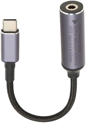 DC 3.5 mm x 1.35 mm Female to USB C Male PD Charging Cable – Ultra-Fast Charging, Compact and Durable Design for Tablets, Laptops, and Smartphones – Enhance Your Tech Efficiency with Reliable Power Connection for Home, Office, and Travel