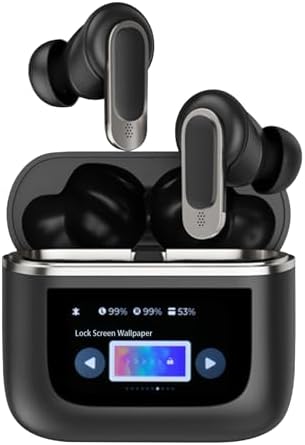 Elevate Your Listening Experience with Fourmor Wireless Bluetooth 5.3 Earbuds – IPX7 Waterproof, Advanced Noise Cancelling, and 30-Hour Battery Life for Unmatched Audio Freedom Across All Devices