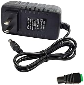 24 V 1 A AC to DC Power Adapter – Universal 100-240 V Input, High-Performance 24 W Power Supply for LED Strip Lights, CCTV Cameras, and DC Pumps – Reliable 5.5 mm x 2.5 mm Connector for Optimal Device Compatibility and Efficiency