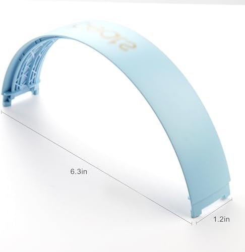 Upgrade Your Beats Studio 2.0 & 3.0 with Ice Blue Faux Leather Replacement Headband – Luxurious Comfort & Enhanced Durability for Premium Audio Experience
