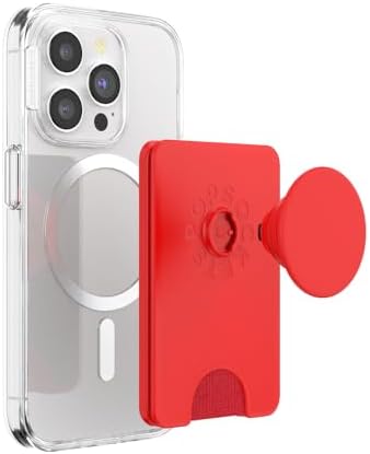 Cobalt Pop Sockets Phone Wallet: Premium Card Holder with Expanding Grip and Mag Safe Compatibility for Effortless Wireless Charging – The Perfect Accessory for On-the-Go Mobile Users Seeking Style and Functionality