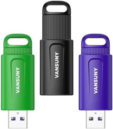 Vansuny 128 GB Type C Flash Drive – Versatile 2-in-1 OTG USB 3.0 & Type C Memory Stick for Effortless File Transfer Across Android, Mac, Tablets & PCs – Compact Dual Thumb Drive with Keychain for On-the-Go Convenience and High-Speed Data Access