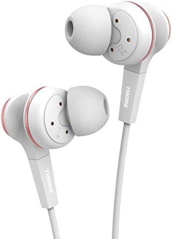 Revolutionize Your Audio Experience with Thore V120 Lightning Earbuds – Apple MFi Certified, Sweat & Water-Resistant In-Ear Headphones for i Phone 12/13/14 Pro Max – Elegant Rose Gold Finish, Built-in Mic & Volume Control for Ultimate Convenience