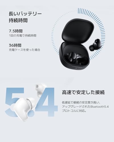 Xiaomi Redmi Buds 6 Play – High-Performance Wireless Earbuds with 10 mm Dynamic Drivers for Rich Sound, Advanced AI Noise Cancellation for Clear Calls, and Bluetooth 5.4 for Seamless Connectivity – Enjoy Up to 36 Hours of Playtime for Non-Stop Entertainment – Stylish Blue Finish Perfect for Any Occasion – Global Compatibility for Effortless Use with All Devices