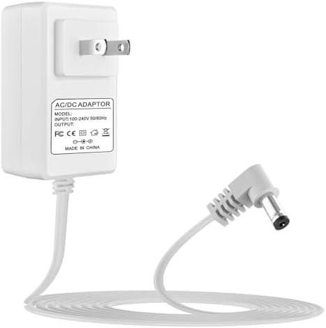 Luna Breast Pump 12 V Power Cord – Premium Replacement Charger for Enhanced Pumping Efficiency, Lightweight & Portable Design for On-the-Go Use, High-Safety Power Supply Ensuring Reliable Performance, Durable AC Adapter Tailored for Seamless Breastfeeding Experience