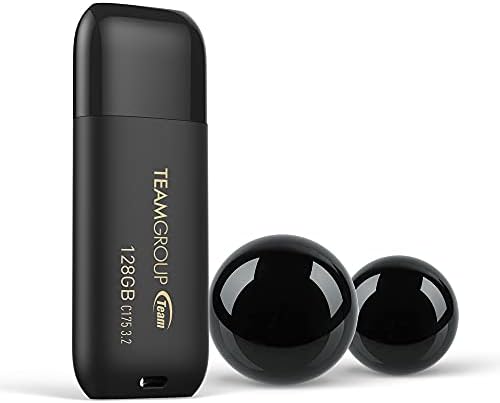 Maximize Your Data Storage with TEAMGROUP C175 128 GB USB Flash Drives – High-Speed Dual Pack for Effortless File Management and Compatibility Across All Devices, Stylish Matte Black Design for Professionals and Creatives, Reliable Performance Up to 100 MB/s, Perfect for Backups and On-the-Go Storage Solutions