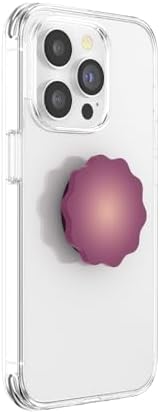 Elegant Red Wine Magnetic Pop Grip for Mag Safe | Customizable Hands-Free Phone Stand & Secure Holder | Ideal Wireless Charging Accessory for i Phone | Elevate Your Mobile Experience with Style and Functionality