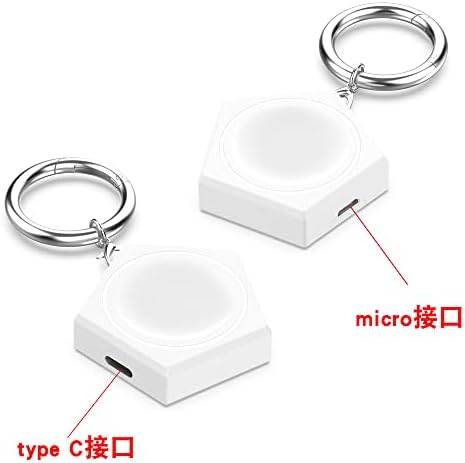 Fit Turn Dual-Connector Portable Charger for Huawei Devices – Compact Type C & Micro USB Travel Charger for Watch Ultimate, Buds, Watch 3 Pro New, GT 3, 2 Pro, and GT Runner – Rapid Charging & Durable Design for On-the-Go Users