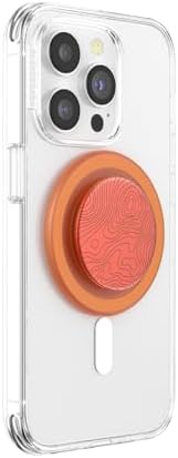 Mag Safe-Ready Tidepool Lava Pop Socket Phone Grip & Stand – Magnetic Hold for Effortless Wireless Charging, Hands-Free Viewing, and Stylish Functionality – Transform Your Mobile Experience with Enhanced Compatibility and Unique Design