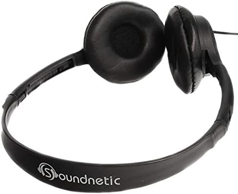Enhance Classroom Learning with 10-Pack Over-Ear Headphones – Comfortable Leatherette Earpads, High-Quality 3.5 mm Stereo Sound, Ideal for Student Engagement and Focused Study Sessions – Fast Connectivity and Versatile Device Compatibility for Seamless Educational Experiences
