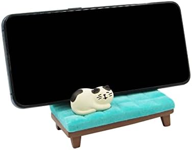 Cute Cat Cellphone Stand Resin Miniature Coach Shaped Desk Phone Holder Mount for Girls Smartphones – Enhanced Compatibility and Speed