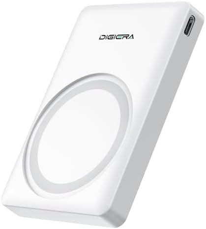 5000 m Ah Wireless Magnetic Power Bank with 15 W Fast Charging – Dual Device Charger for i Phone 16/15/14/13/12, Smartwatches & Earbuds – Compact Travel-Friendly Design with 20 W Output & Smart Safety Features for Reliable Power On-the-Go