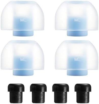 AZLA Sedna Earfit Origin (ML) – Premium Medical-Grade Silicone Earbud Tips for Superior Noise Isolation and Comfort – Ideal for All Wired and Noise-Canceling Headphones and Earbuds, Enhance Your Audio Experience with Optimal Fit and Durability