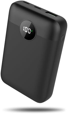 Ultimate 10000 m Ah Heated Vest Battery Pack – Fast Charging Power Bank for Heated Clothing, Stadium Seats & Outdoor Gear with LED Display – Compact & Portable Solution for Winter Adventures – Reliable Energy Source for Jackets, Pants & Camping Chairs