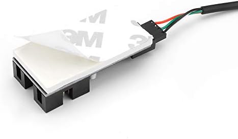 Rocketek USB 2.0 9 Pin Header Male to 4 Female Extension Card – Efficient Motherboard USB Hub Splitter for Enhanced Device Connectivity, High-Speed Data Transfer, and Organized Setup for Fans, RGB Lights, and Wi-Fi Receivers