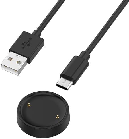 Amazfit Active 2 Smartwatch Dual Pack Charger Dock – Fast Charging Solution with Compact Design and Unmatched Durability for Effortless Power Management (Model A2437)